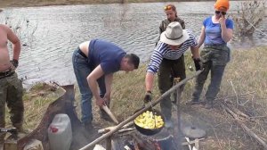 Сплав по реке Немда, финал. Береснятский водопад и Чимбулат