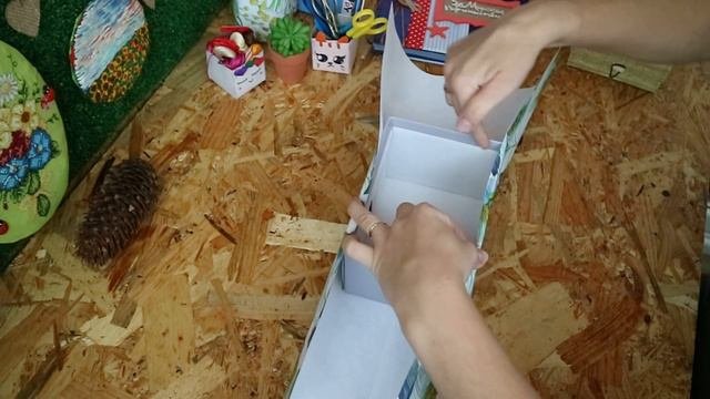 DIY КОРОБОЧКА за 5 минут/ПРОСТО и БЫСТРО.