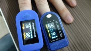Сравнение дорогого и дешевого пульсоксиметров задержкой дыхания