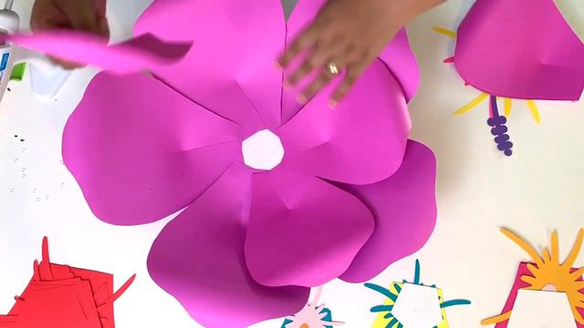 Petal 101 Hibiscus Paper Flower Templates смотреть онлайн