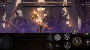 demon hunter:shadow world,vs Mehrnaz & Ayda,new stage chapter 5,final boss,W Rank III,gameplay.