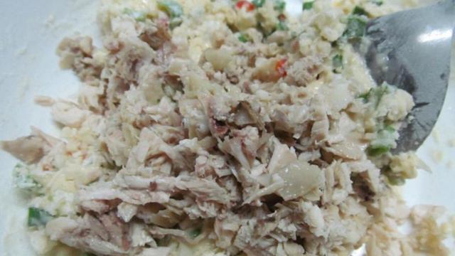 Хрустящие куриные пончики