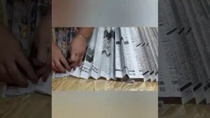 Мастер-класс «Изготовление платья из газет» (Вязьмина Л. В.)
