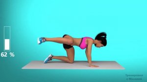 КАК УБРАТЬ УШКИ НА БЕДРАХ! ПРОСТО ПОВТОРЯЙ Тренировку КАЖДЫЙ ДЕНЬ