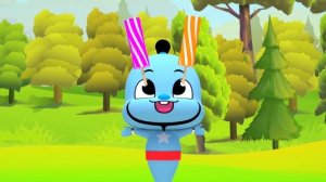 Learn Colors with Animals! | Hickory Dickory Dock nursery rhymes for babies | Super Lime And Toys