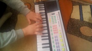 Играем на синтезаторе.Китайская мелодия.