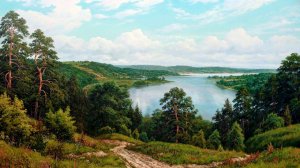 Лирические пейзажи художника Александра Булакова.