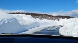 Дорога к горнолыжному курорту Савин Кук, Жабляк, Черногория