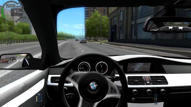 БМВ 525 Е60 CITY CAR DRIVING смотреть онлайн