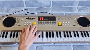 Синтезатор BigFun с микрофоном и AUX