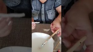 МК Ангел ватная игрушка часть 1