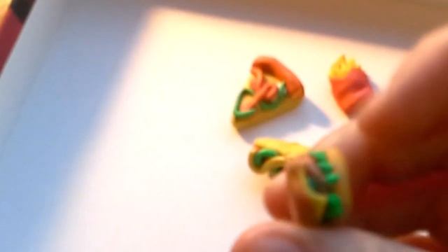 Моя миниатюрная еда из пластилина ♡ смотреть онлайн