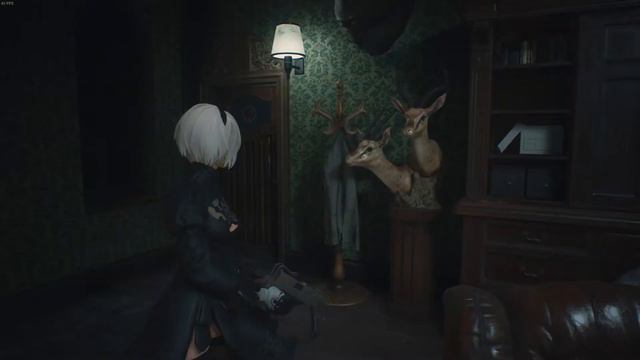 You can now play as 2B from NieR Automata in Resident Evil 2 Remake смотреть онлайн