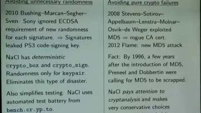 NaCl: A New Crypto Library [ShmooCon 2015]