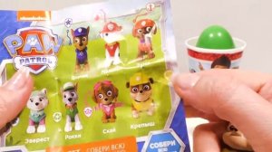 Игрушки Щенячий Патруль из сюрпризов Свит Бокс и Пакетиков
