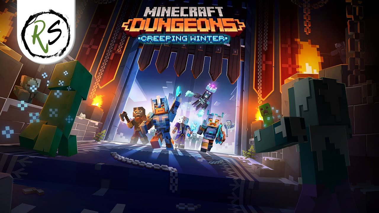 MINECRAFT DUNGEONS ➤ СУРОВАЯ ЗИМА - ДАЙ ОТПОР МОРОЗУ (без комментариев) ➤ CREEPING WINTER смотреть онлайн