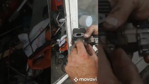 Oleo-Mac Stark25, Efco Sparta25 снятие поршня.