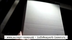Резка гофрокартона на лазерном станке Expert Laser E9060S. Самосборная коробка из картона. Упаковка