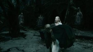 Galadriel saves Gandalf at Dol Guldur