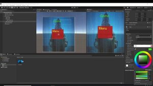 Элементы интерфейсов в Юнити, Canvas