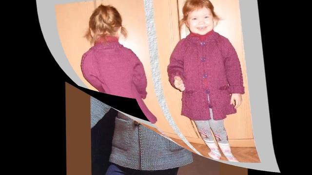 Детская вязаная одежда для прохладных дней  Детское вязание