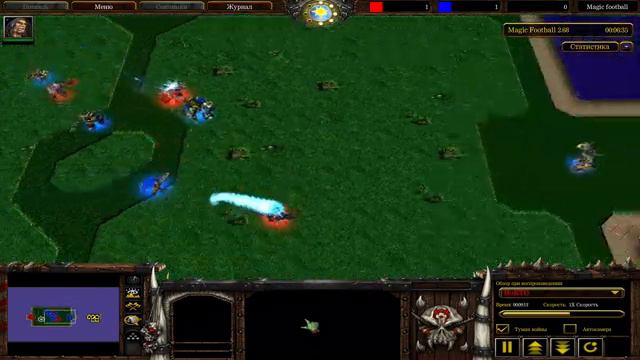 Ученые посадили уток играть в компьютерный футбол и вот что вышло... MAGIC FOOTBALL WC3 смотреть онлайн