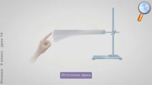 Физика 9 класс (Урок№14 - Звуковые колебания. Источники звука.)