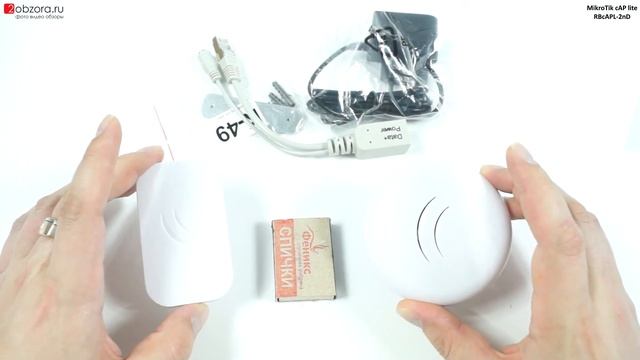 Review MikroTik CAP Lite (RBcAPL-2nD) / Обзор точки доступа
