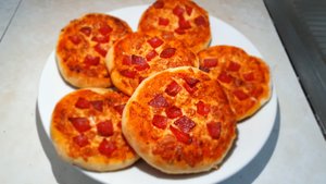 ПИЦЦА "ШКОЛЬНАЯ"! Самый удачный рецепт теста! Мини пицца как в школе! Пиццы из дрожжевого теста!