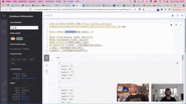 Eurovision Song Contest 2022 - Discover Neo4j AuraDB Free with Michael and Alexander смотреть онлайн