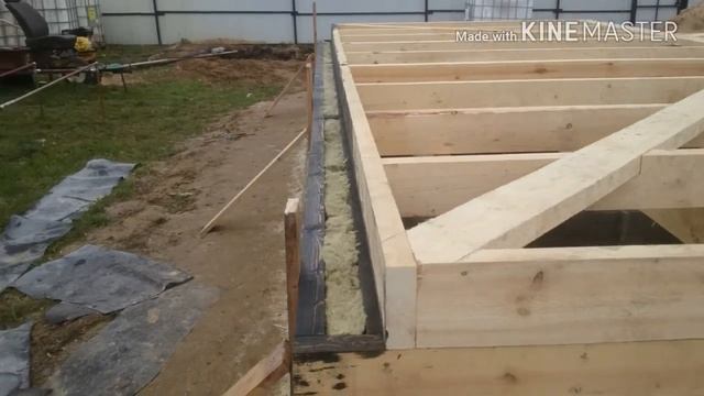 Лёд тронулся!!!! Поднимаем стену. Стройка (часть 6) смотреть онлайн