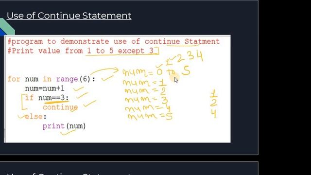 Part 5  Break Continue and Nested Loops