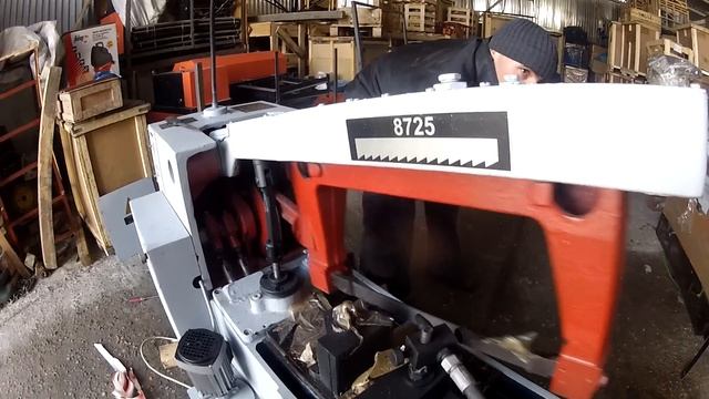 Отрезной ножовочный станок 8725 смотреть онлайн