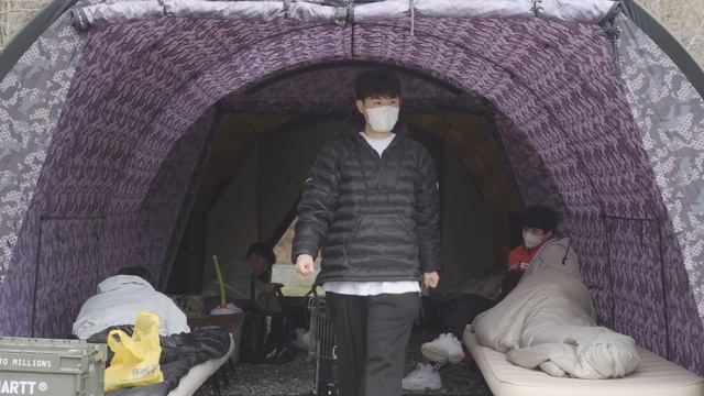역대급 쌍(?)터널 텐트로 8인 접대캠핑 다녀왔습니다,,, 드디어 캠핑 로망 실현한 것 같아요 ! 양념 반 후라이드 반 세팅^^7
