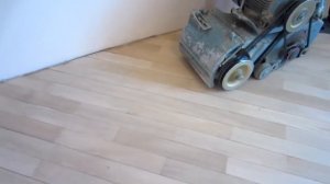 Шлифовка паркета