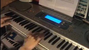 Never ending story on keyboard casio wk-3000