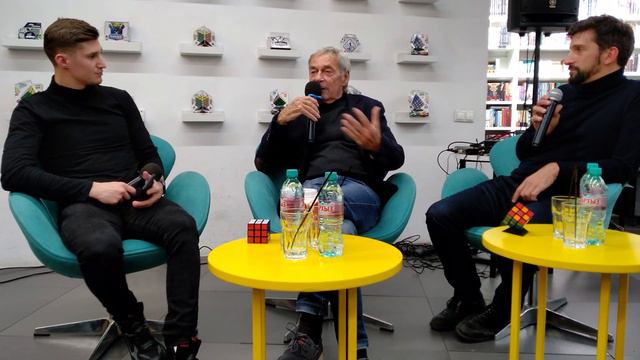 Эрно Рубик в Москве. Интервью. смотреть онлайн