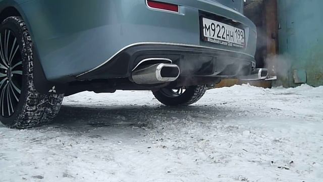 выхлоп NEX на митсубиси лансер 10 смотреть онлайн