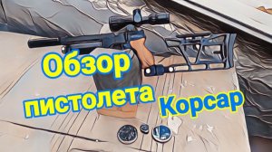 Обзор пистолета Корсар стволик 180 мм