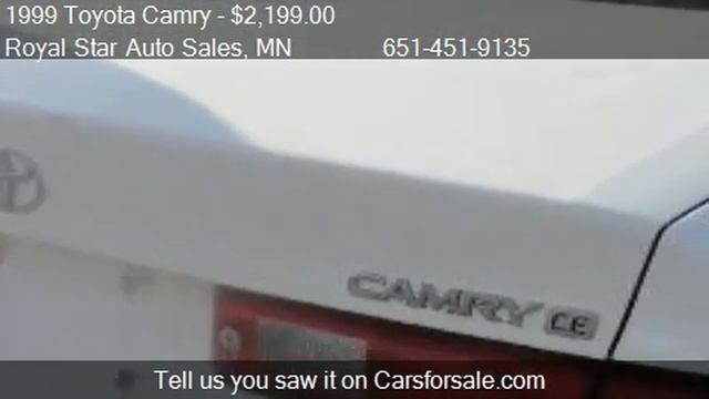 1999 Toyota Camry CE - for sale in South Saint Paul, MN 5507 смотреть онлайн