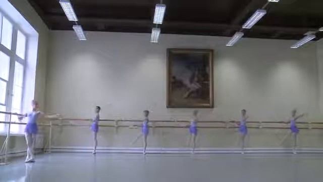 Академия балета имени А. Я. Вагановой - экзамен по классике, 4 класс