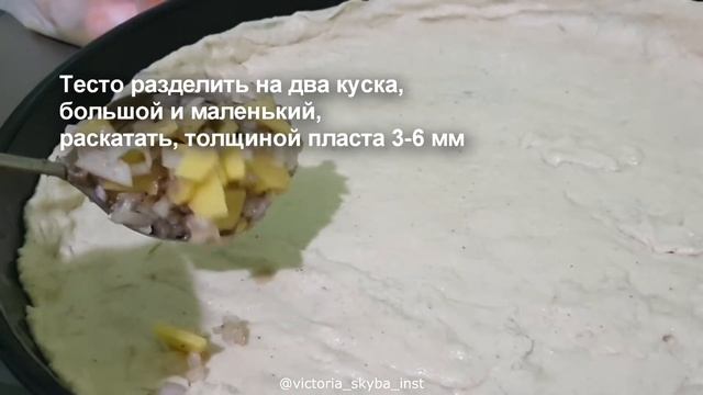 ??? Делюсь секретом приготовления одного из моих любимых мясных пирогов #ВикторияСкыба смотреть онлайн