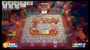 Overcooked! 2: Chinese New Year DLC Level 1-6 (4 stars)