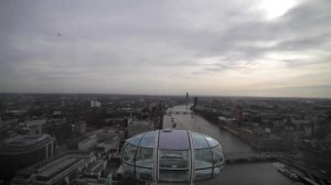 LONDON EYE - ON RIDE Time-lapse - Full Rotation