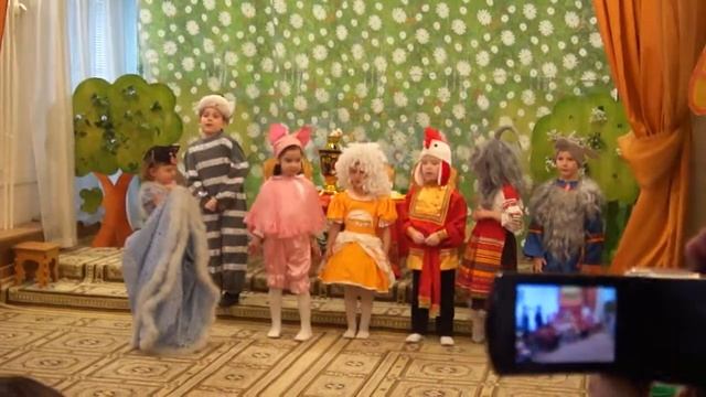 Спектакль "Кошкин Дом" в садике у Сабины - 5. смотреть онлайн