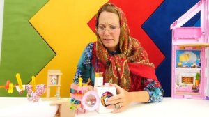 Барби ищет счастье, а Баба Маня сломала стиральную машину. Игры в куклы Барби для девочек