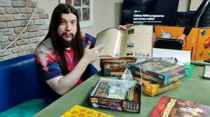 Распаковка дополнений из серии застольных игр "Таверна "Красный Дракон"