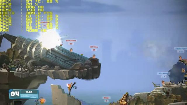 Acer Aspire VX 15 - Worms W M D - ShadowPlay - FullHD/60FPS смотреть онлайн