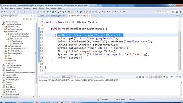 Selenium WebDriver | Part51 | Headless Browser Testing using HtmlUnitDriver and PhantomJS смотреть онлайн