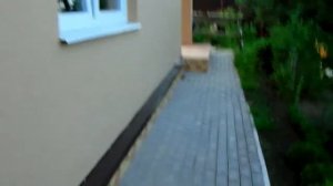 фасадные работы на доме из арболита. финал